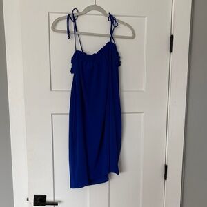 Show Me Your MuMu Royal Blue Mini Dress